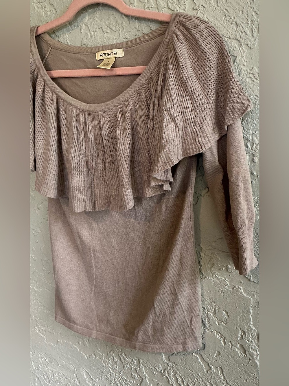Arden B Ruffle Yoke Blouse - Picture 3 of 7